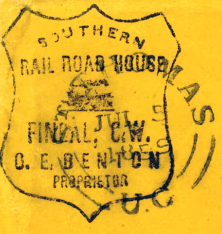 Southern Rail Road house 1855